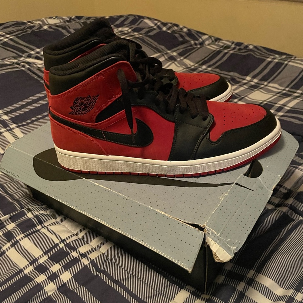 Nike Air Jordan 1 Red and Black